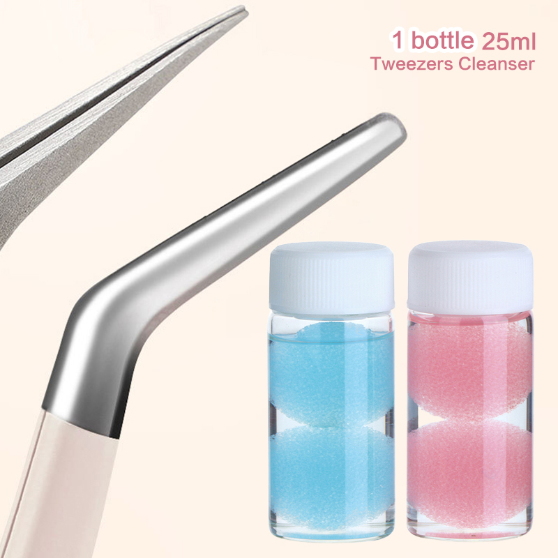 Eyelash Extension Glue Remover - Пинцет для ресниц, очиститель, клей для