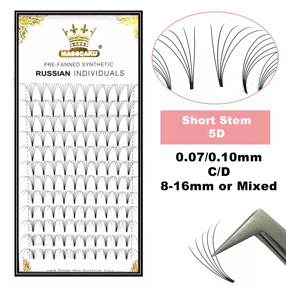 Eyelash Extension Examples - MASSCAKU готовые русские объемные наращивание ресниц