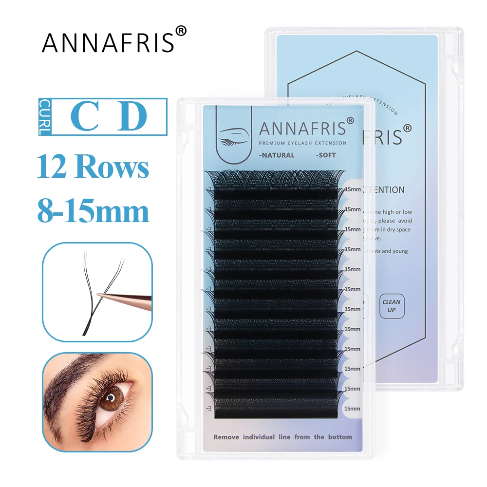 Eyelash Extension Yy - ANNAFRIS YY форма наращивание ресниц двойные