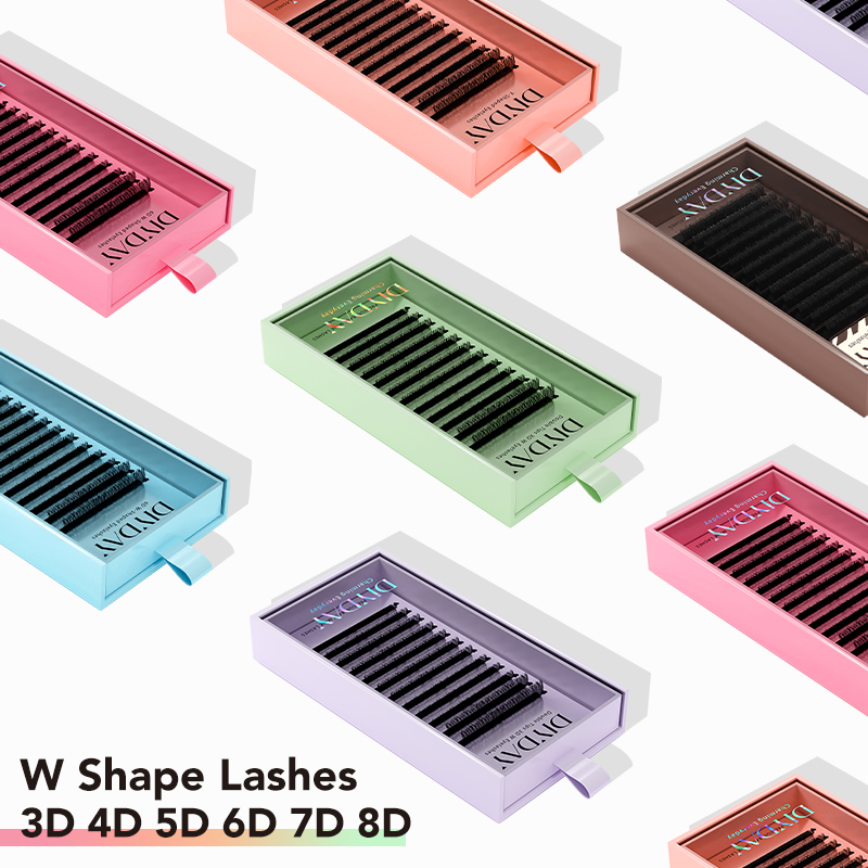 Eyelash Extension Yy - DIYDAY W-образное наращивание ресниц готовые 3d