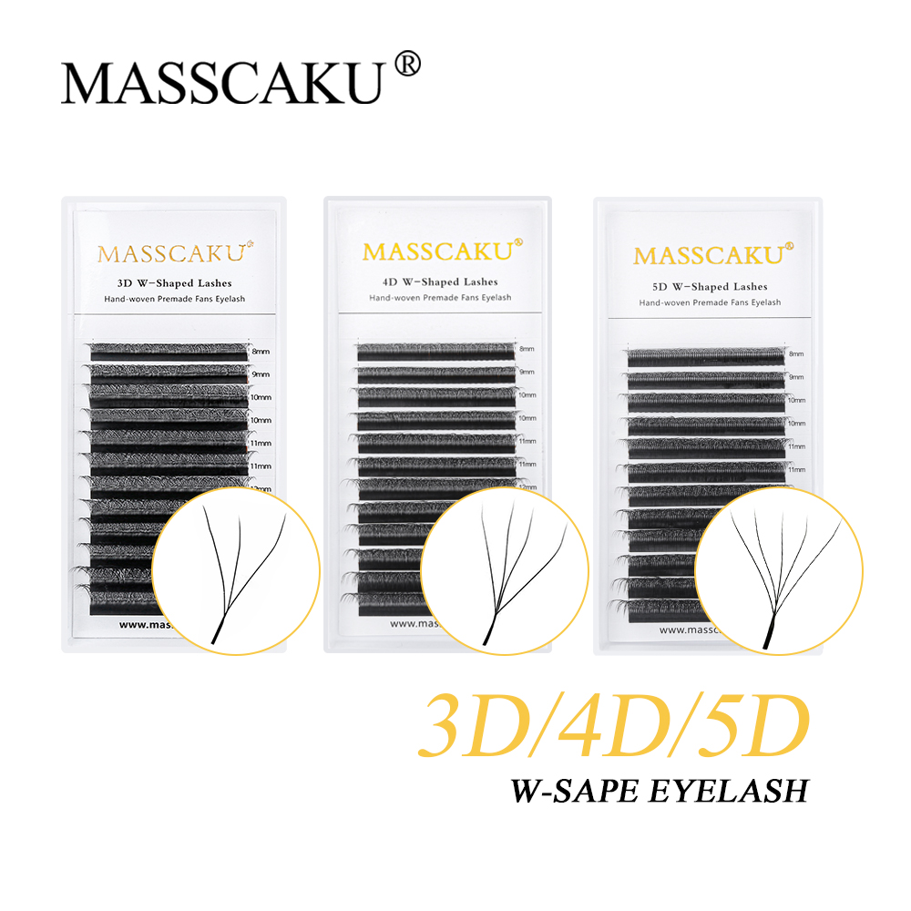 Eyelash Extension For Asian Eyes - Частная марка Masscaku W Стиль Индивидуальные
