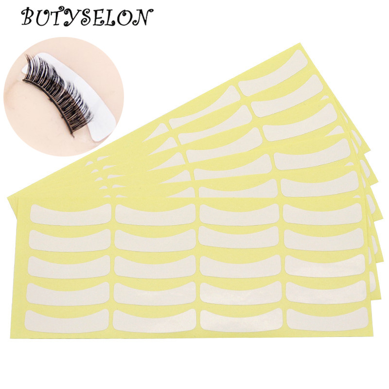 Eyelash Extension For Asian Eyes - 100 пар бумажных патчей для наращивания
