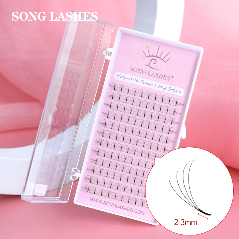 Eyelash Extension Examples - SONGLASHES Длинный корень от 2D до