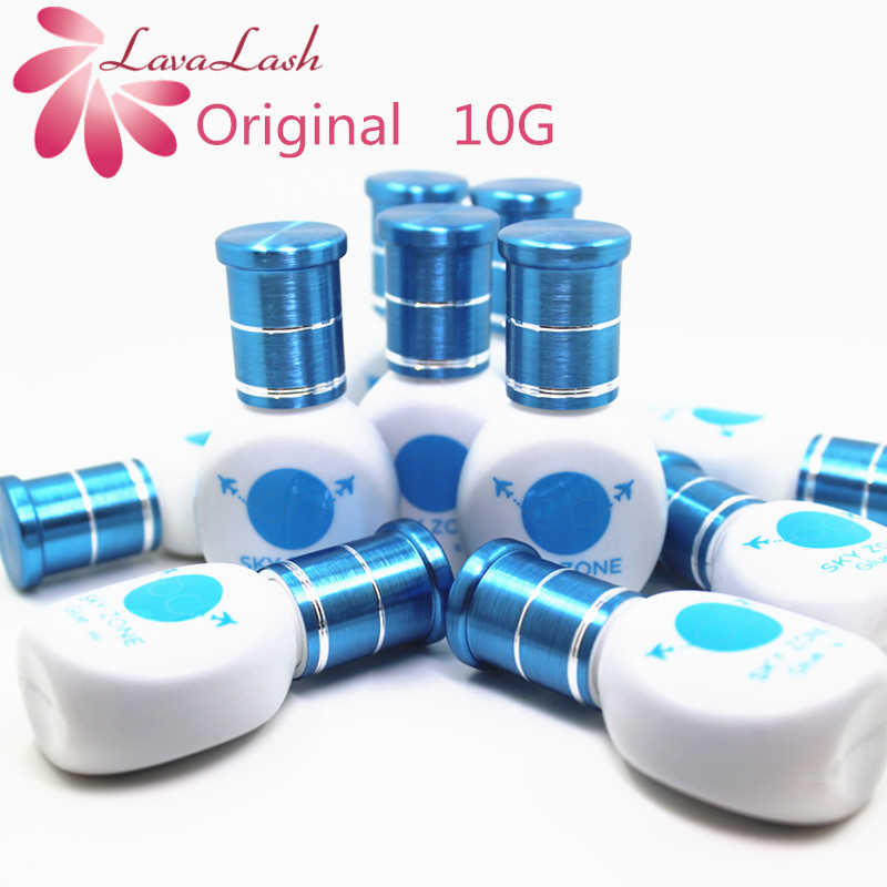 Eyelash Extension No 10 - 10 флаконов/лот Оригинальный корейский клей Sky