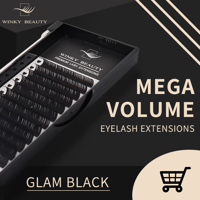 Eyelash Extension For Asian Eyes - Winky Beauty Custom Your Logo Индивидуальное