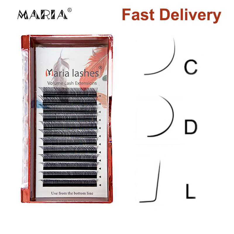Eyelash Extension Yy - MARIA YY кластеры ресниц в форме