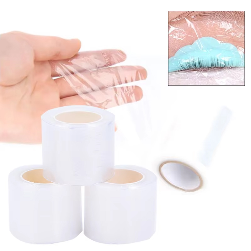 Eyelash Extension Glue Remover - Пленка для макияжа прозрачная 200 м/рулон,