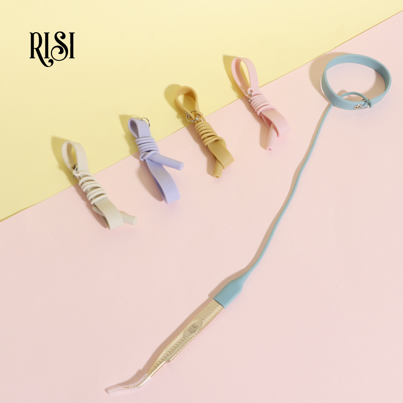 Eyelash Extension Examples - RISI силиконовая ресница Пинцет для наращивания,