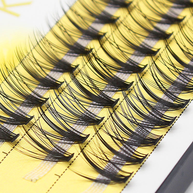Eyelash Extension Examples - Kimcci 60 пучков норковых ресниц, натуральные