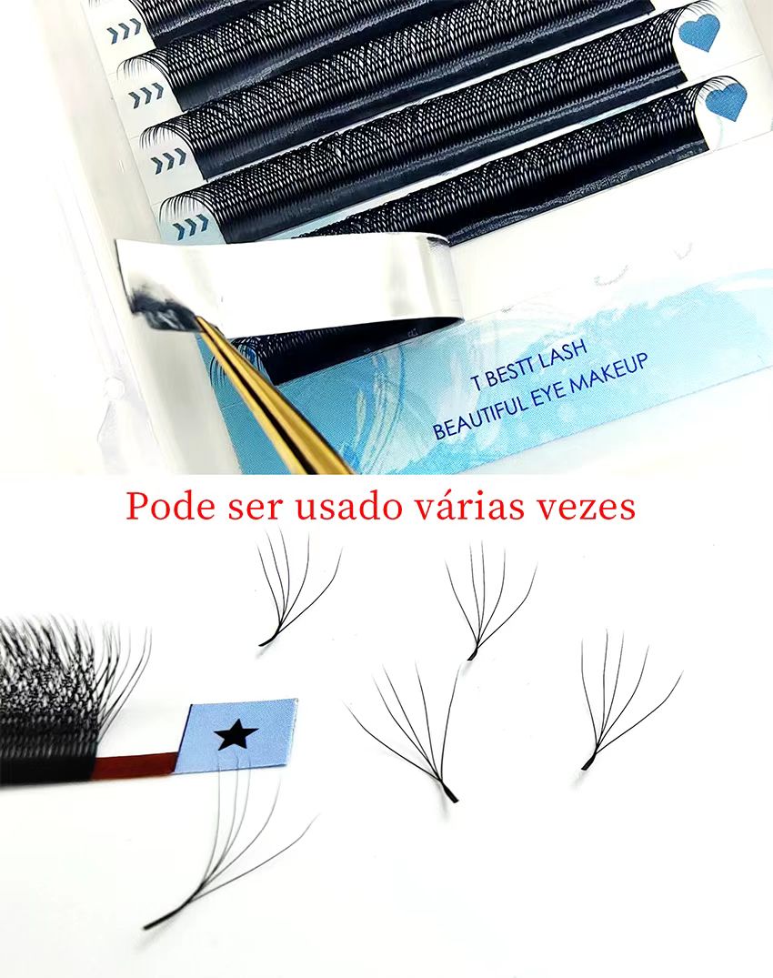 Tbestt 6DW Форма ресниц YY Нар – обзор и цена Eyelash Extension Yy