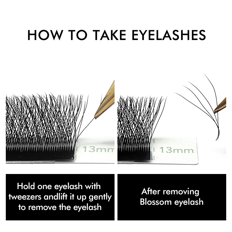 NATUHANA W-образные 4D 5D объе – обзор и цена Eyelash Extension For Asian Eyes
