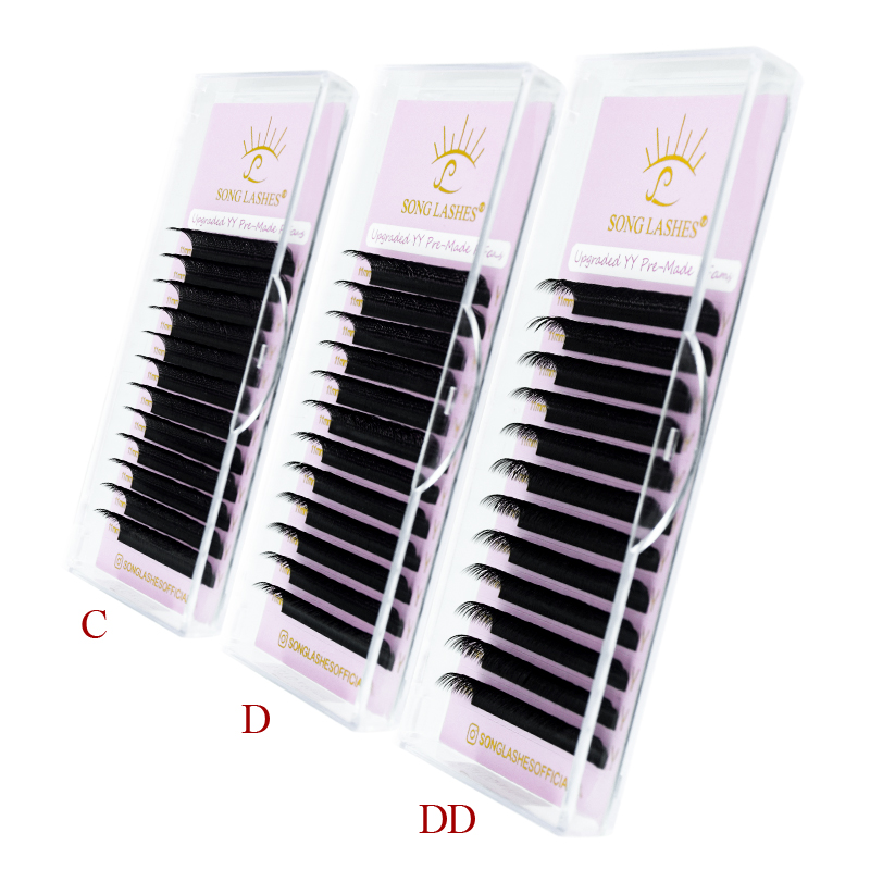 SONG LASHES Новые готовые веер – обзор и цена Eyelash Extension Yy