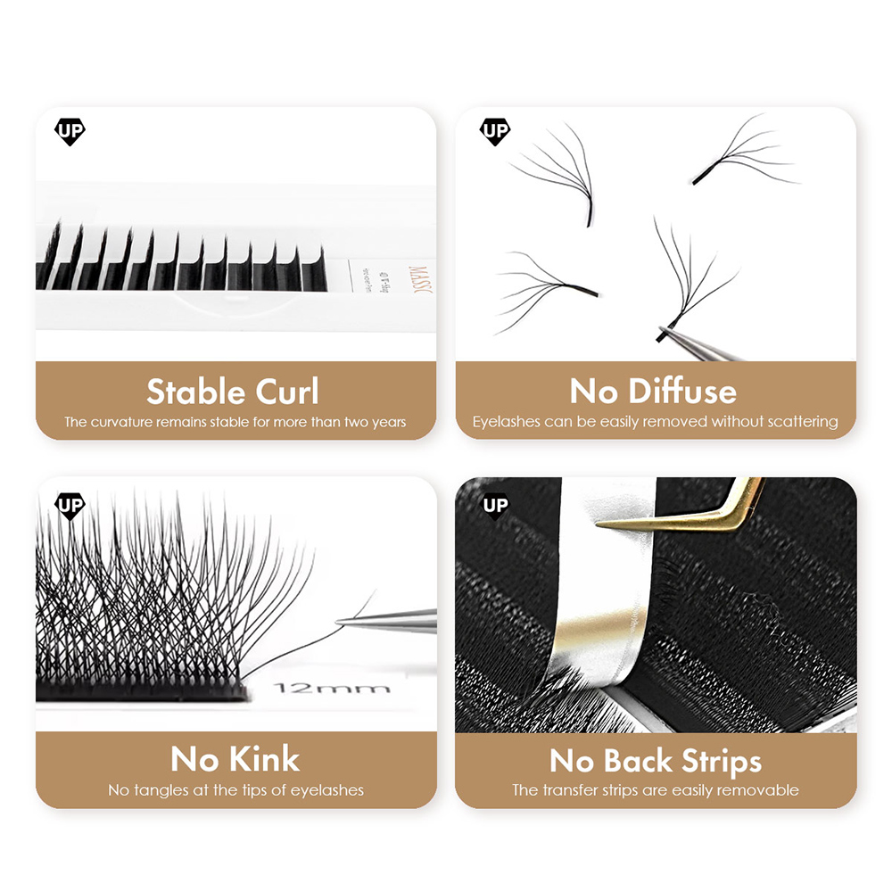MASSCAKU L LU M Curl YY/W Форм – обзор и цена Eyelash Extension Yy