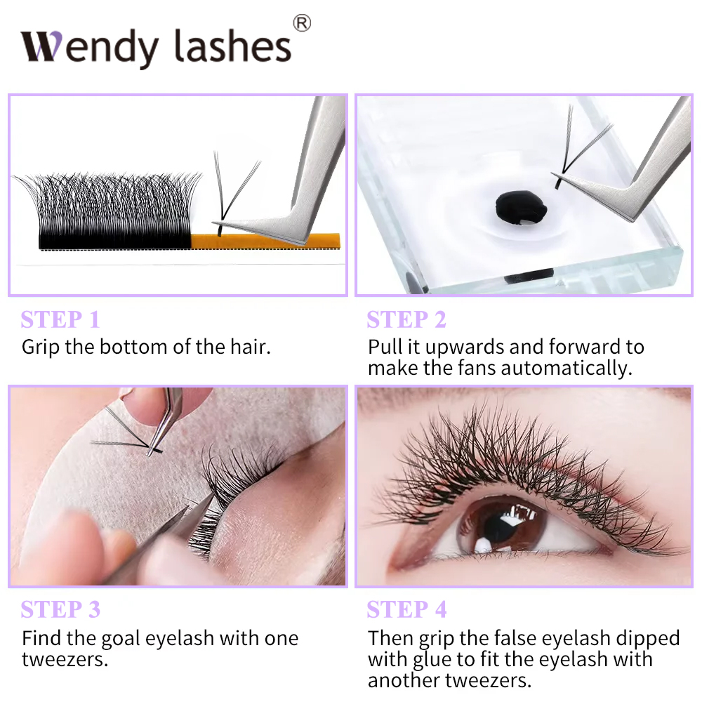 Накладные ресницы, 12 линий, с – обзор и цена Eyelash Extension Yy