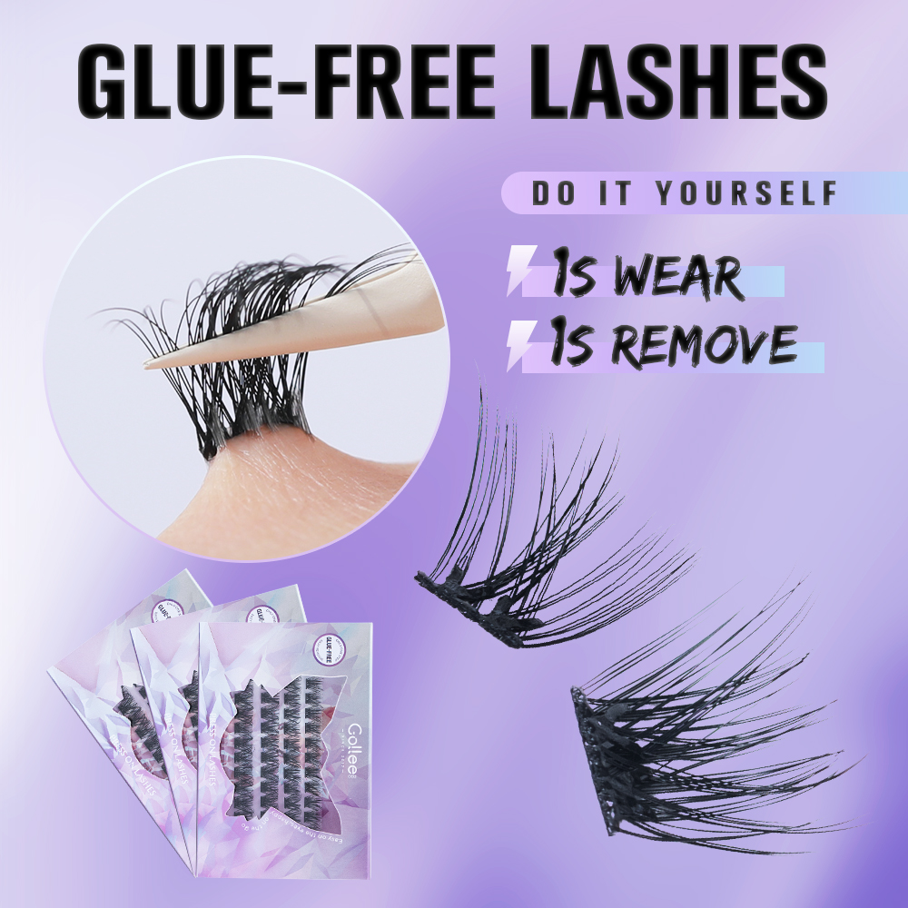 Самоклеящиеся кластеры для рес – обзор и цена Eyelash Extension No 10