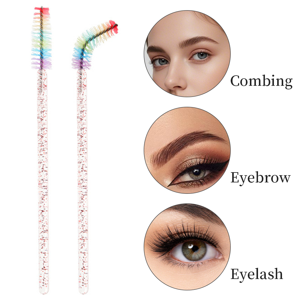 50 шт. Радужные кристальные ки – обзор и цена Eyelash Extension Examples