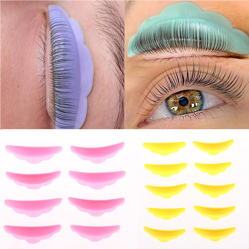 5 пар, силиконовые ресницы для – обзор и цена Eyelash Extension Examples