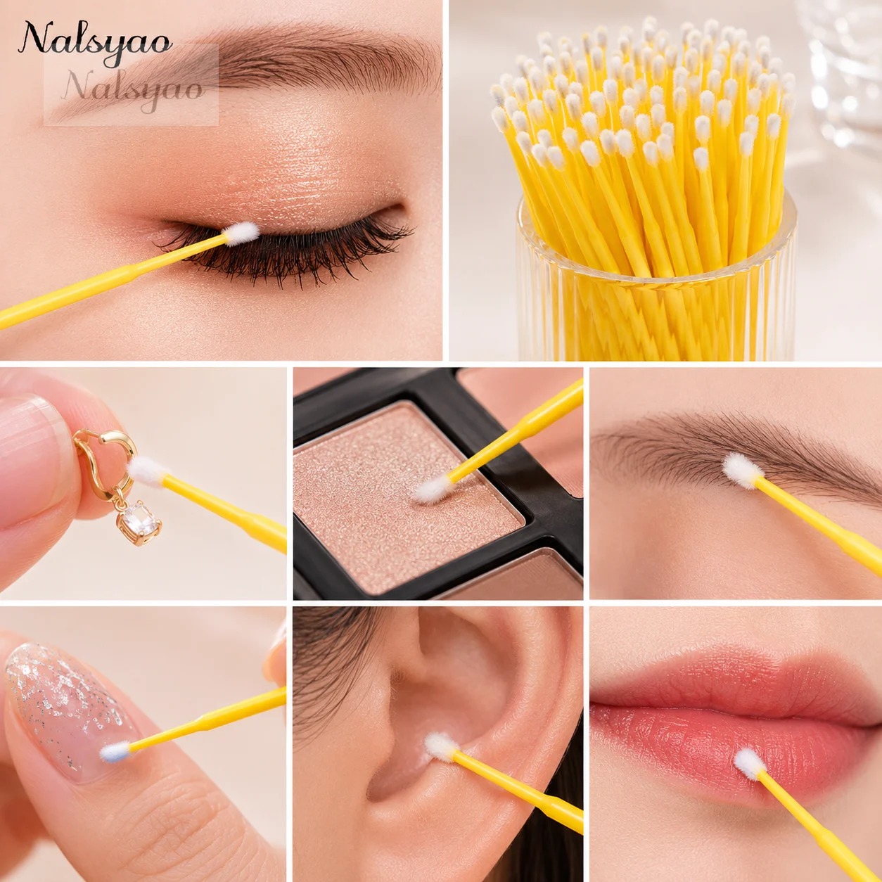 500 шт. аппликаторов для очист – обзор и цена Eyelash Extension Glue Remover