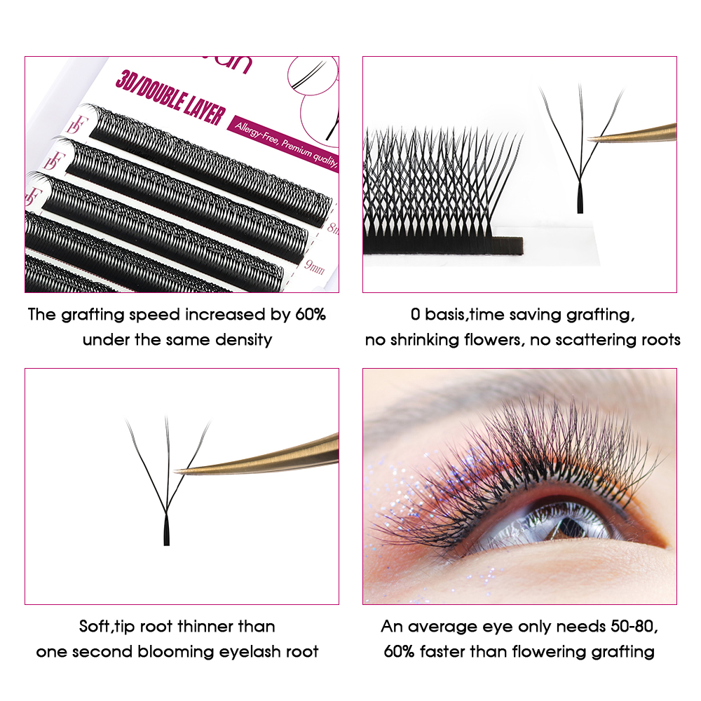 Наращивание ресниц FADVAN 6D-W – обзор и цена Eyelash Extension For Asian Eyes