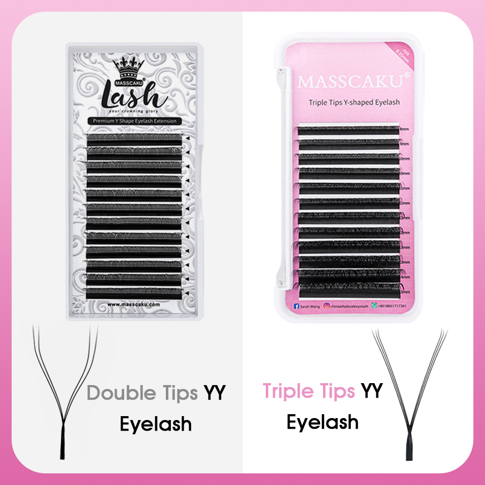 MASSCAKU Лидер продаж натураль – обзор и цена Eyelash Extension Yy