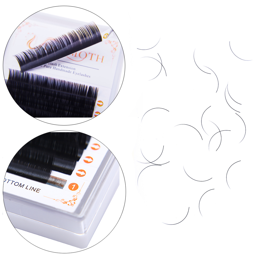 DOSMOTH 10 коробок 16 рядов 7- – обзор и цена Eyelash Extension For Asian Eyes