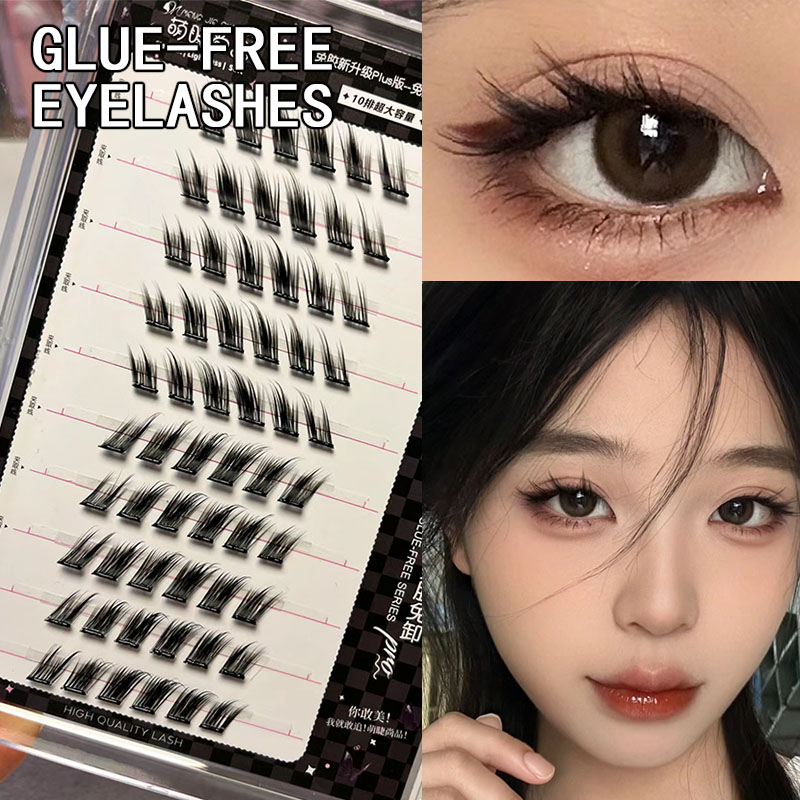 Накладные ресницы Fox Cluster  – обзор и цена Eyelash Extension No 10