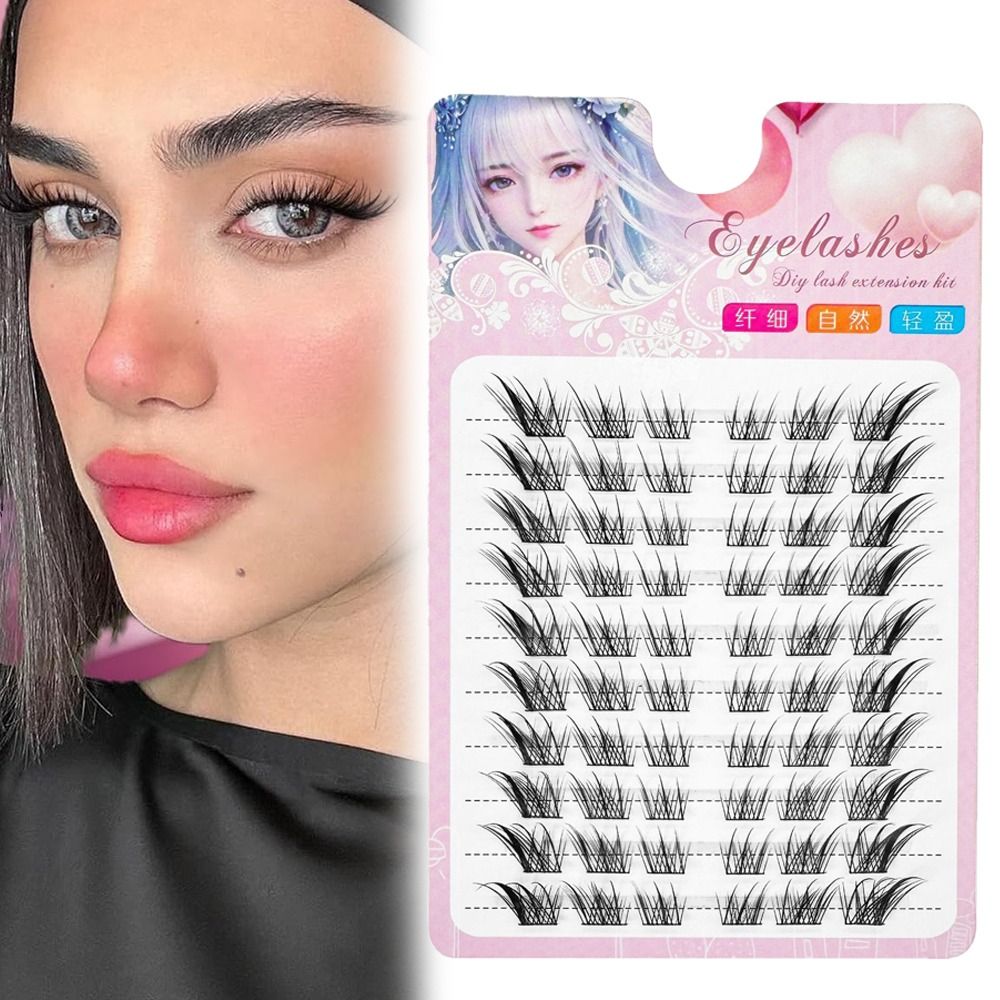 3D кошачий глаз кластеры ресни – обзор и цена Eyelash Extension For Asian Eyes