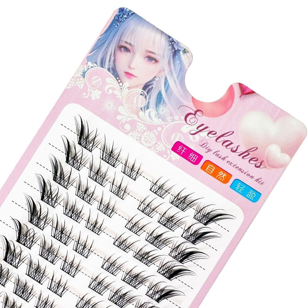 3D кошачий глаз кластеры ресни – обзор и цена Eyelash Extension For Asian Eyes