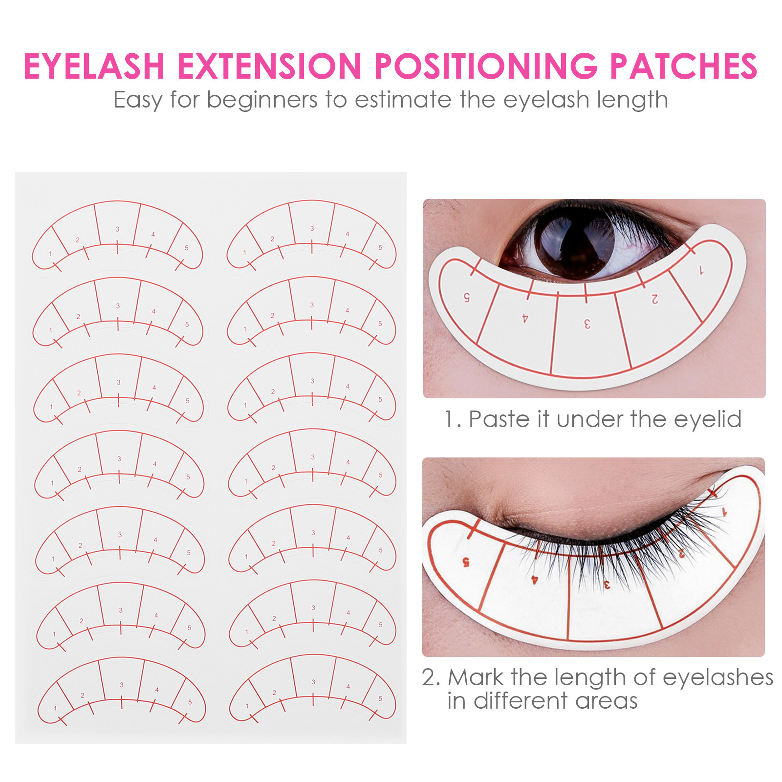 10 листов патчей для позициони – обзор и цена Eyelash Extension Is Safe