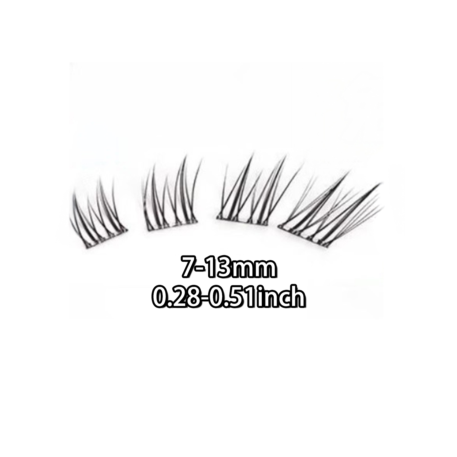 Накладные ресницы в стиле «лис – обзор и цена Eyelash Extension No 10