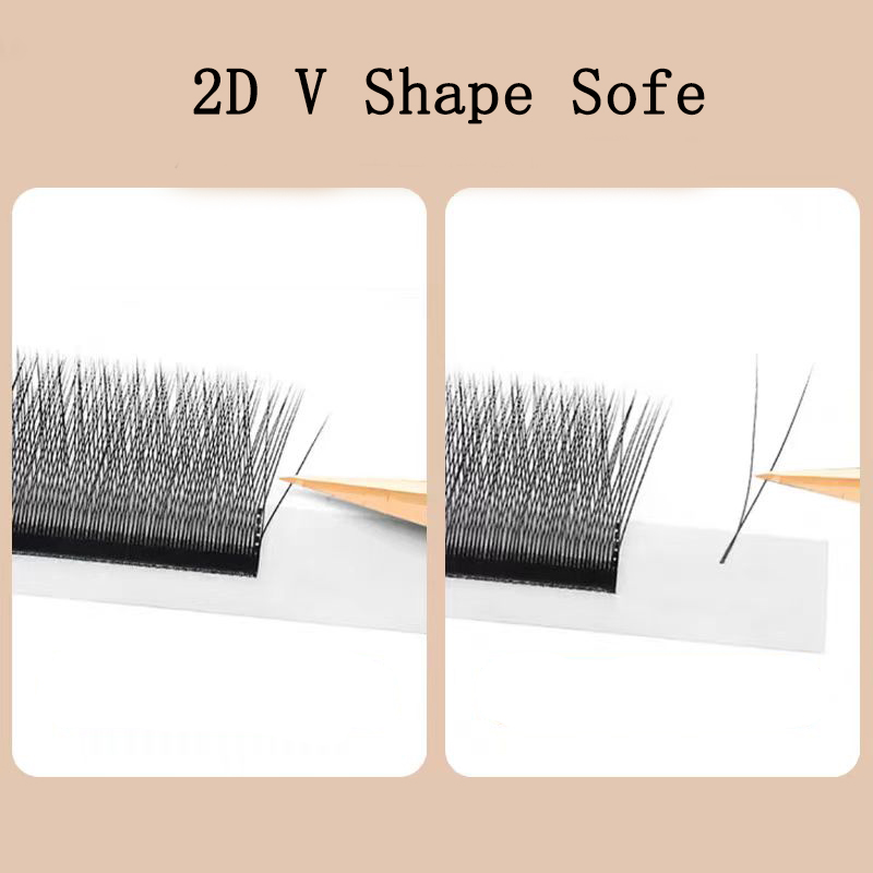 MARIA 2D Y-образные ресницы, р – обзор и цена Eyelash Extension For Asian Eyes