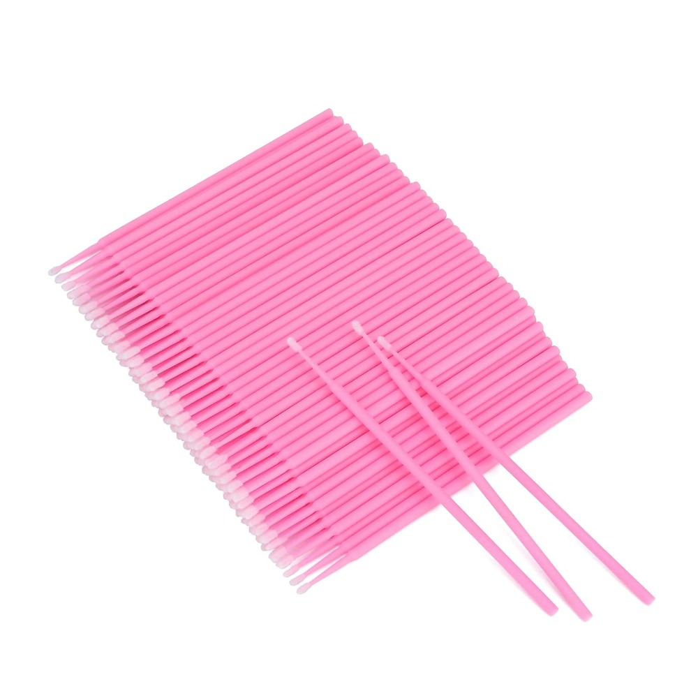500 шт. одноразовых микро-ватн – обзор и цена Eyelash Extension Glue Remover