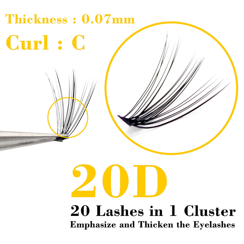 Kimcci 60 пучков норковых ресн – обзор и цена Eyelash Extension Examples